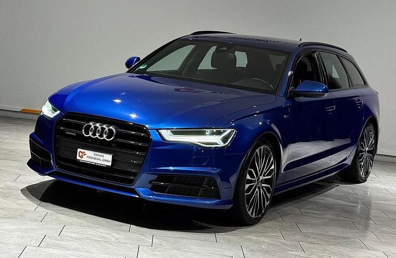 Blau Gebraucht 2017 Audi A6 Competition Kombi | CHF 24’900 (Superpreis) - Bild 1/4
