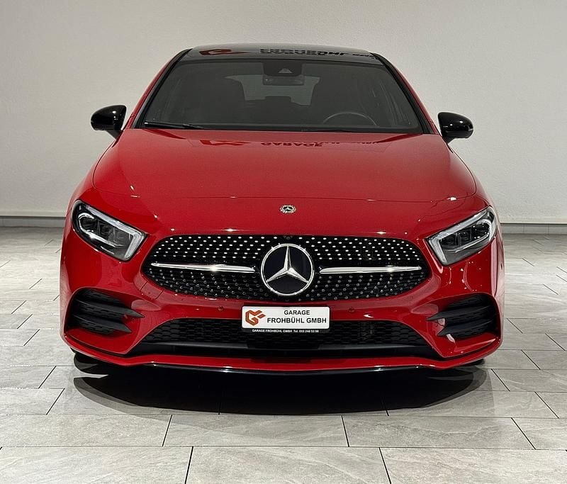 Gebraucht Mercedes A200 AMG line 163 PS (119 kW) 2018 Rot Limousine