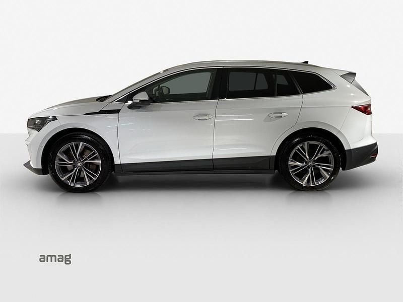Gebraucht Skoda Enyaq iV 194 kW (265 PS) 2022 Moon weiss, metallic SUV
