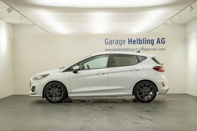 Gebraucht Ford Fiesta ST-Line X 125 PS (91 kW) 2023 Weiss Kleinwagen