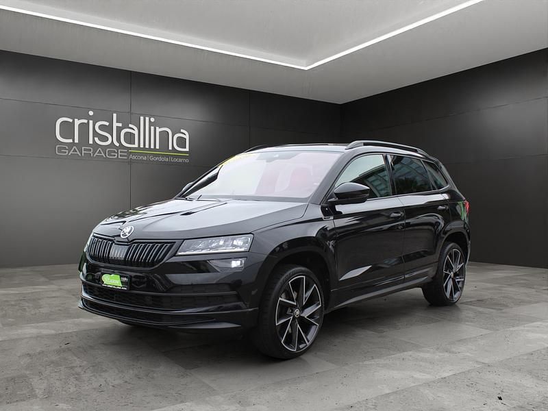 Schwarz Gebraucht 2021 Skoda Karoq SportLine SUV | CHF 24’900 (Fairer Preis) - Bild 1/4