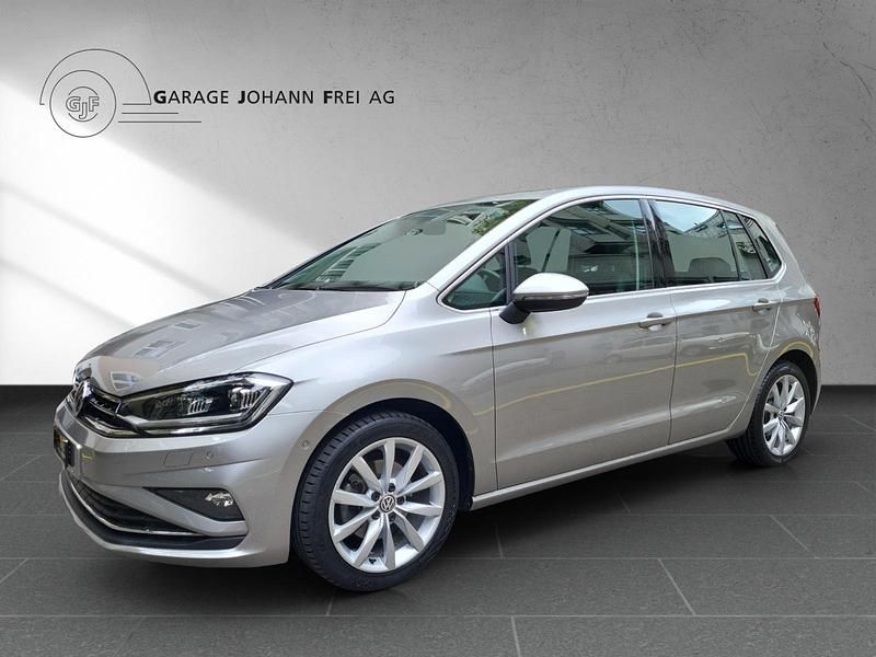 Gebraucht VW Golf Sportsvan Highline 150 PS (110 kW) 2019 Silber Van / Kleinbus