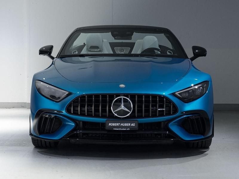 Gebraucht Mercedes SL63 AMG Executive 585 PS (430 kW) 2024 Blau Cabrio