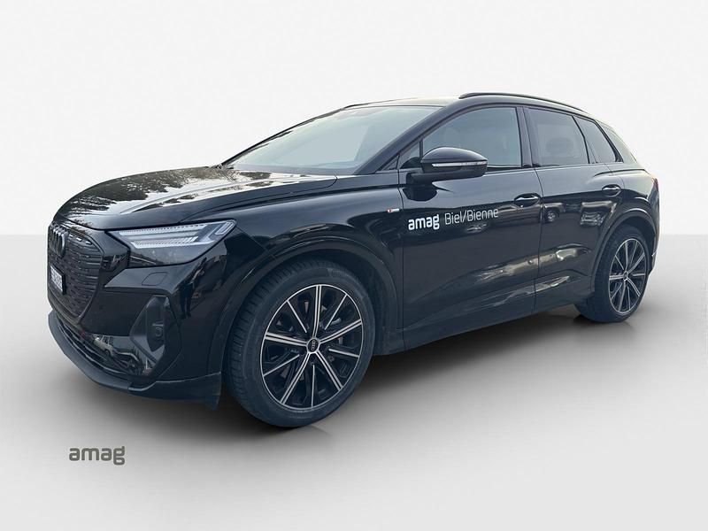 Mythosschwarz metallic Gebraucht 2025 Audi Q4 e-tron Basis SUV | CHF 59’900 (Fairer Preis) - Bild 1/4