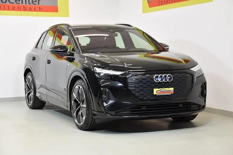 Schwarz Gebraucht 2025 Audi Q4 e-tron S-Line SUV | CHF 32’650 - Bild 1/4