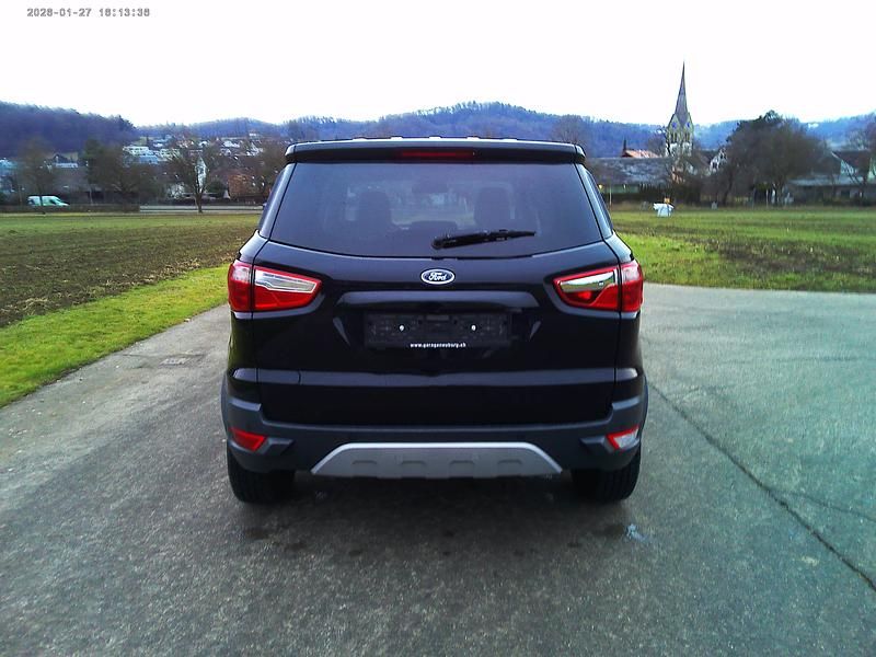 Gebraucht Ford Ecosport Titanium 125 PS (91 kW) 2017 Schwarz SUV