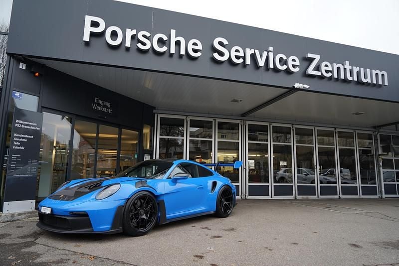 Blau Gebraucht 2023 Porsche 911 GT3 RS Coupé | CHF 288’000 (Etwas zu teuer) - Bild 1/4