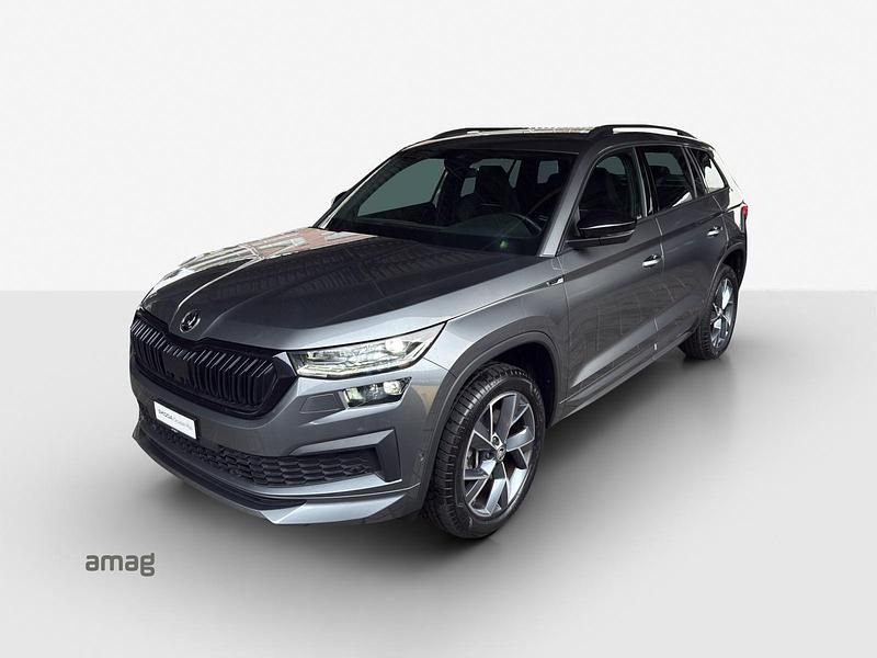 Graphite grau, metallic Gebraucht 2024 Skoda Kodiaq SportLine SUV | CHF 45’490 (Etwas zu teuer) - Bild 1/4