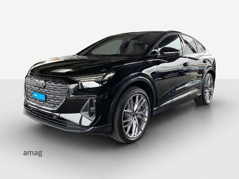 Mythosschwarz metallic Gebraucht 2024 Audi Q4 e-tron Ambiente SUV | CHF 44’990 (Guter Preis) - Bild 1/4