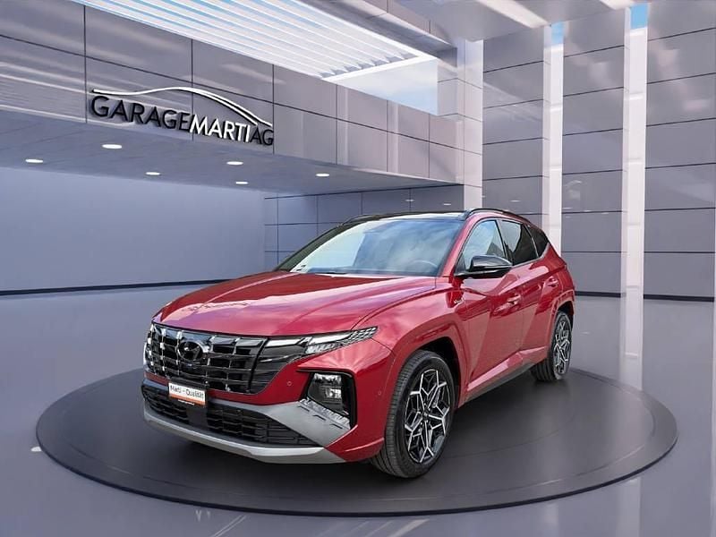 Rot Gebraucht 2021 Hyundai Tucson N Line SUV | CHF 32’900 (Fairer Preis) - Bild 1/4