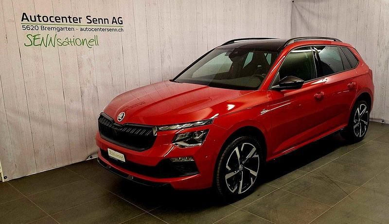 Rot Gebraucht 2024 Skoda Kamiq Monte Carlo SUV | CHF 39’960 (Teuer) - Bild 1/4