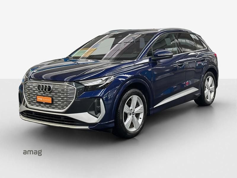 Navarrablau metallic Gebraucht 2021 Audi Q4 e-tron Ambiente SUV | CHF 35’400 (Fairer Preis) - Bild 1/4