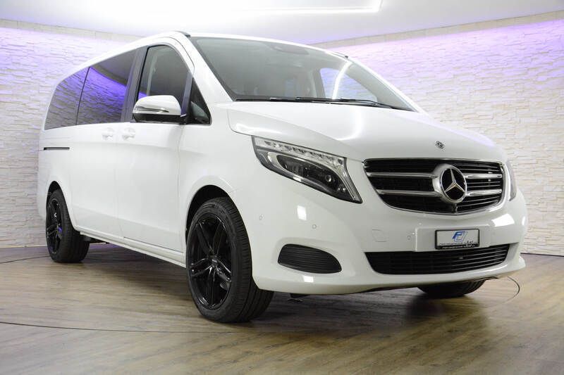 Gebraucht Mercedes V250 190 PS (139 kW) 2018 Weiss Van / Kleinbus