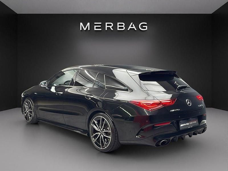 Gebraucht Mercedes CLA35 AMG Shooting Brake AMG 306 PS (225 kW) 2021 Schwarz Kombi