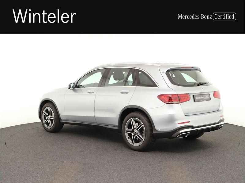 Gebraucht Mercedes GLC200 AMG line 197 PS (144 kW) 2021 Silber SUV