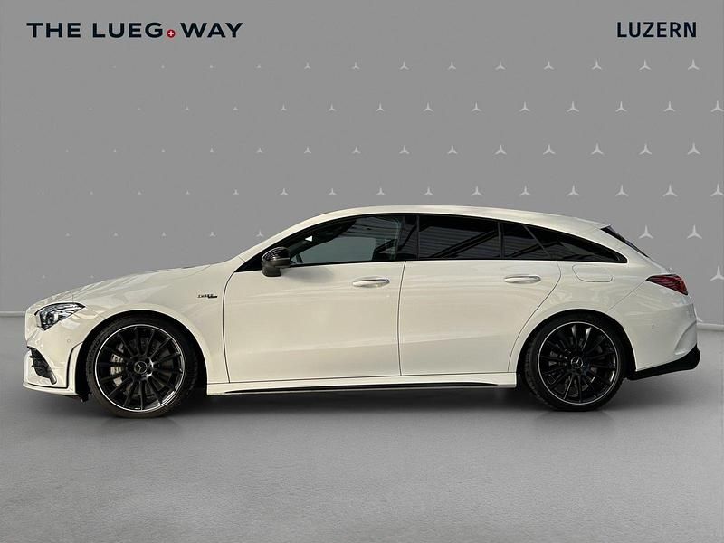 Gebraucht Mercedes CLA35 AMG Shooting Brake AMG 306 PS (225 kW) 2019 Weiss Kombi