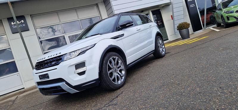 Gebraucht Land Rover Range Rover evoque Prestige 241 PS (177 kW) 2012 Weiss SUV