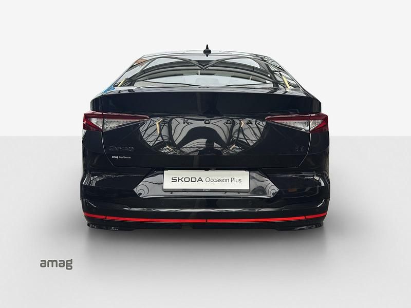 Gebraucht Skoda Enyaq iV RS 219 kW (299 PS) 2022 Magic schwarz, perleffekt SUV