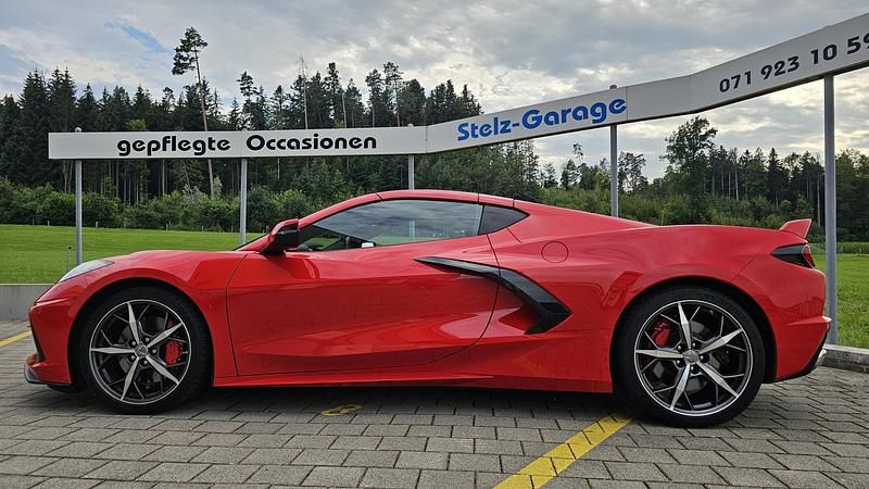 Rot Gebraucht 2022 Chevrolet Corvette Coupé | CHF 104’800 - Bild 1/4