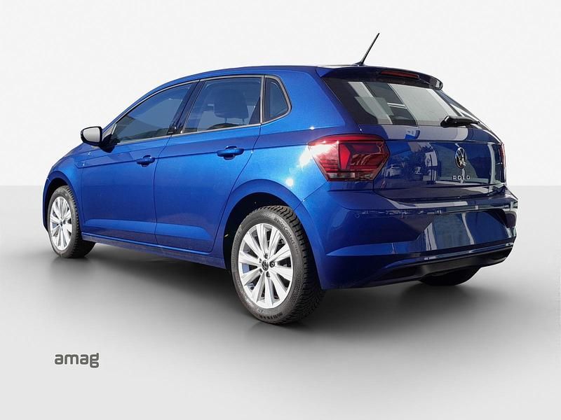 Gebraucht VW Polo Comfortline 95 PS (69 kW) 2021 Reef blue metallic Kleinwagen