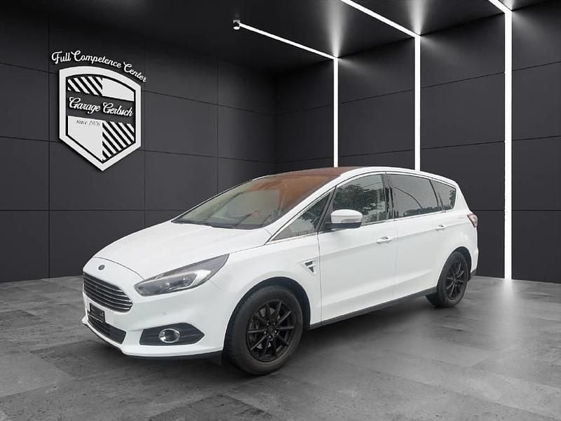Gebraucht Ford S-MAX Titanium 240 PS (176 kW) 2016 Weiss Van / Kleinbus