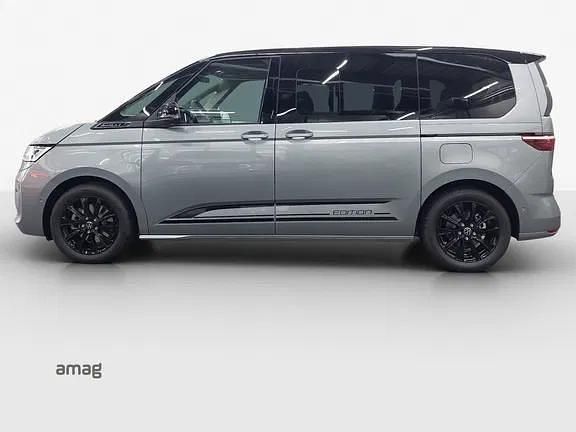Neu VW Multivan Edition 177 PS (130 kW) 2025 Monosilber metallic (lw5y) / dach in deep black perleffekt (lc9x) Van