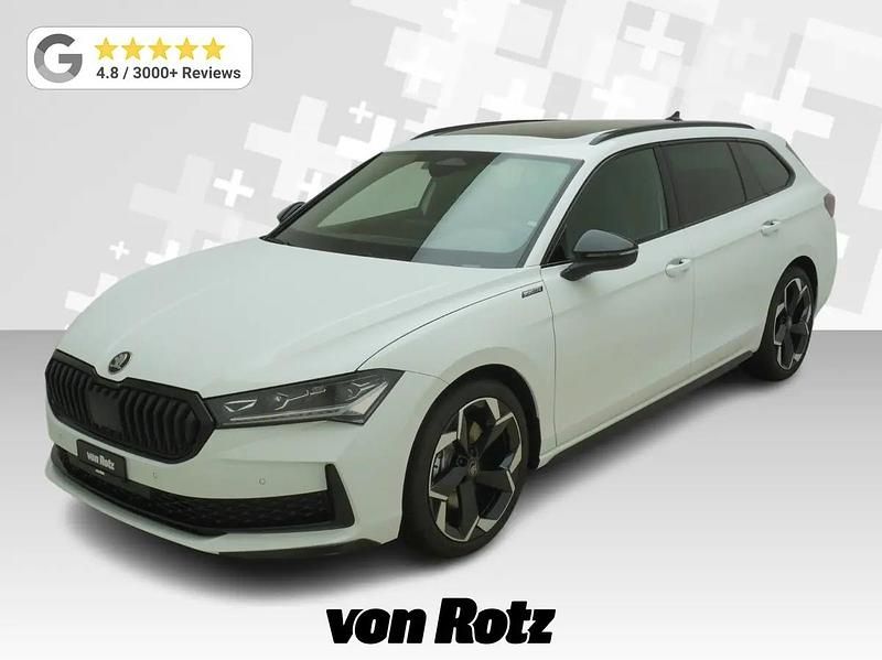 Weiss Neu 2025 Skoda Superb SportLine | CHF 52’940 - Bild 1/3
