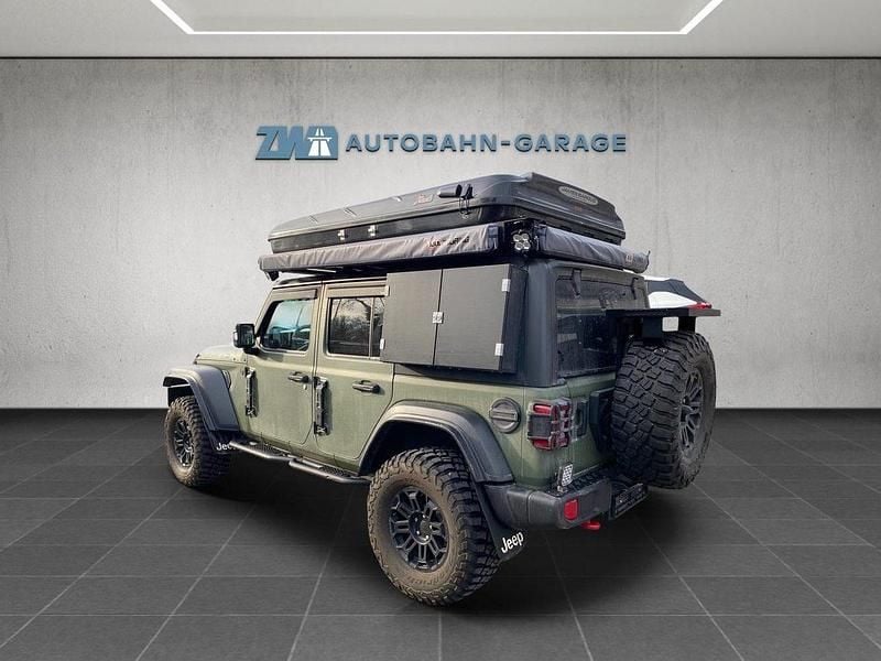 Gebraucht Jeep Wrangler Rubicon 272 PS (200 kW) 2021 Grün SUV