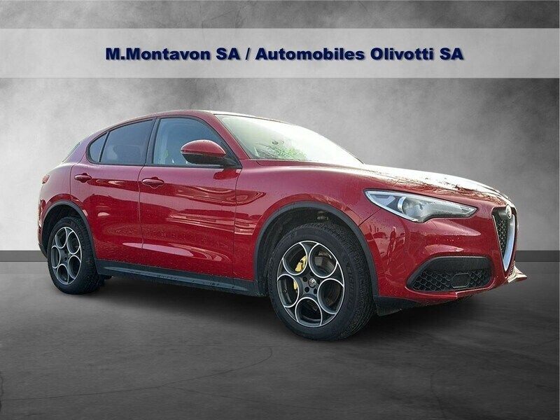 Gebraucht Alfa Romeo Stelvio Ti 280 PS (205 kW) 2019 Rot SUV