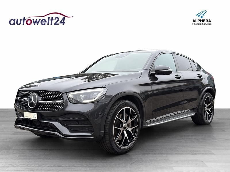 Gebraucht Mercedes GLC300 AMG line 258 PS (189 kW) 2021 Grau Coupé