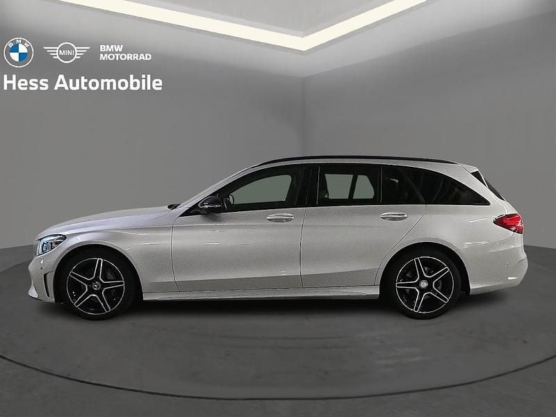 Gebraucht Mercedes C200 AMG line 160 PS (117 kW) 2018 Grau Kombi