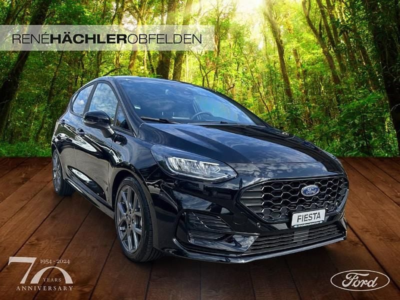 Schwarz Gebraucht 2024 Ford Fiesta ST-Line X Kleinwagen | CHF 25’900 (Teuer) - Bild 1/4