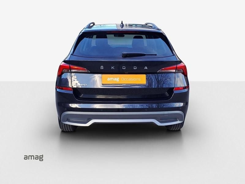 Gebraucht Skoda Kamiq Ambition 150 PS (110 kW) 2021 Magic schwarz, perleffekt SUV