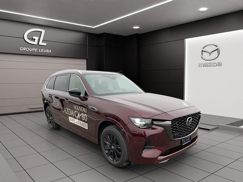 Gebraucht Mazda CX-80 Homura-Line 327 PS (240 kW) 2024 Rot SUV