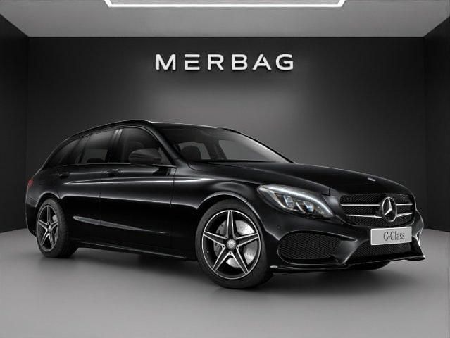 Schwarz Gebraucht 2015 Mercedes C250 AMG line Kombi | CHF 24’400 (Teuer) - Bild 1/4