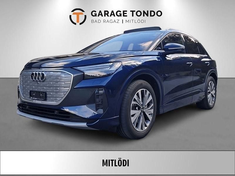 Blau Gebraucht 2021 Audi Q4 e-tron Ambiente SUV | CHF 49’900 - Bild 1/4