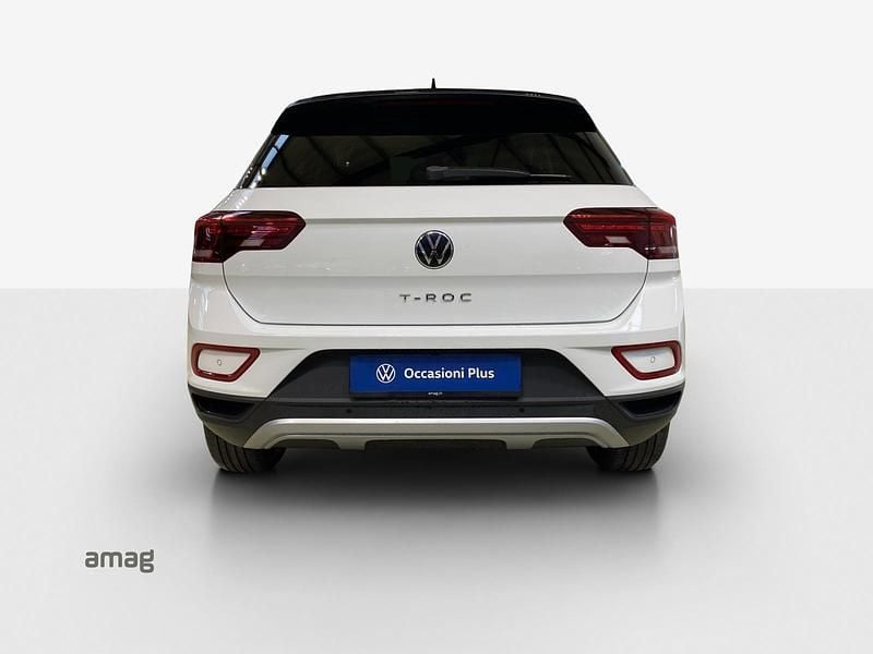 Gebraucht VW T-Roc Life 150 PS (110 kW) 2022 Pure white  schwarz SUV