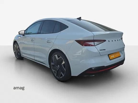 Gebraucht Skoda Enyaq iV RS 219 kW (299 PS) 2022 Moon weiss, metallic SUV