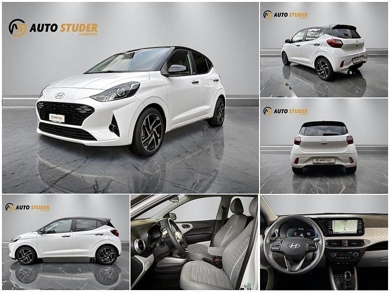 Weiss Neu 2025 Hyundai i10 Kleinwagen | CHF 22’710 (Fairer Preis) - Bild 1/4