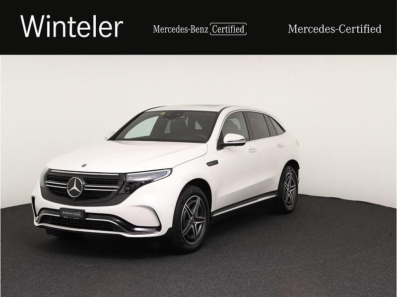 Gebraucht Mercedes EQC400 AMG line 300 kW (408 PS) 2020 Weiss SUV