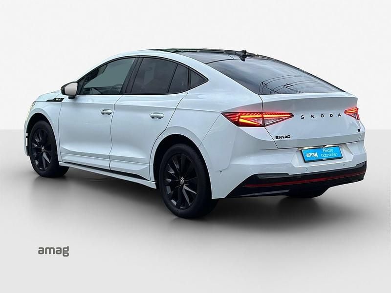 Gebraucht Skoda Enyaq iV RS 219 kW (299 PS) 2023 Moon weiss, metallic SUV