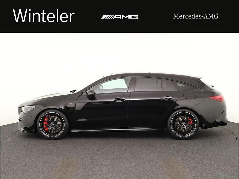Neu Mercedes CLA45 AMG Shooting Brake AMG 420 PS (308 kW) 2025 Schwarz Kombi
