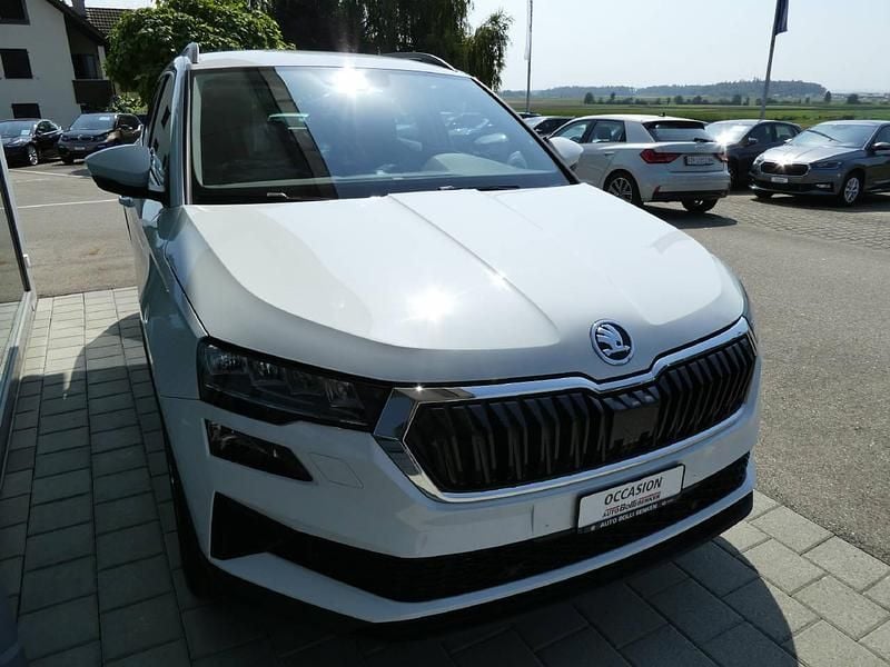 Gebraucht Skoda Karoq Style 150 PS (110 kW) 2023 Weiss SUV