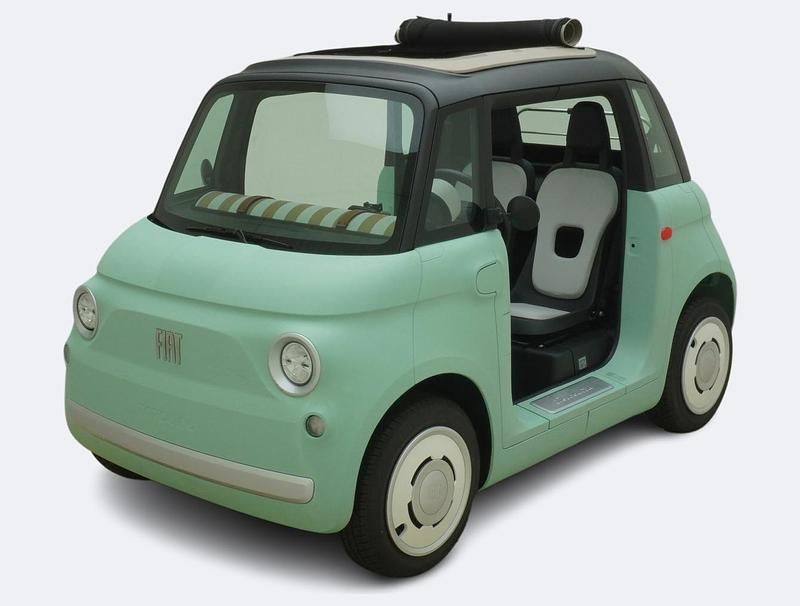 Grün Neu 2025 Fiat Topolino Dolcevita Kleinwagen | CHF 10’880 - Bild 1/4