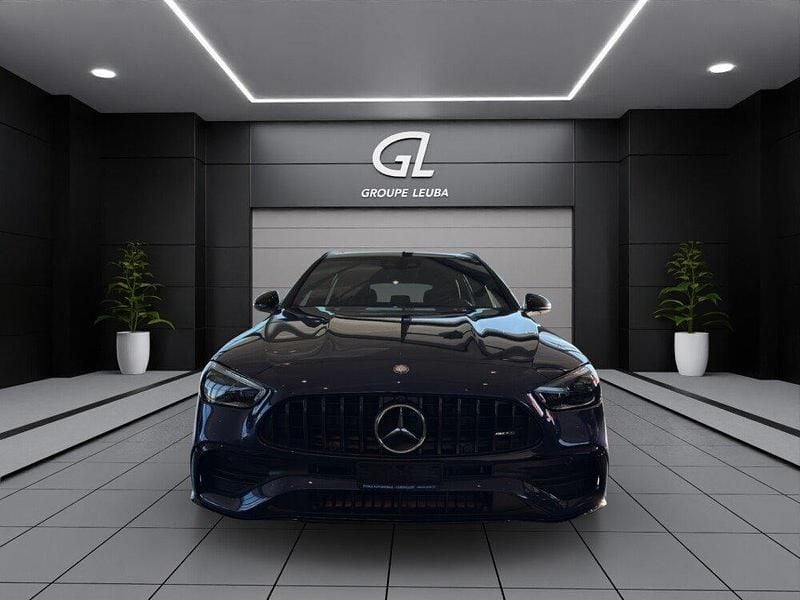 Neu Mercedes C43 AMG Executive 422 PS (310 kW) 2025 Blau Kombi