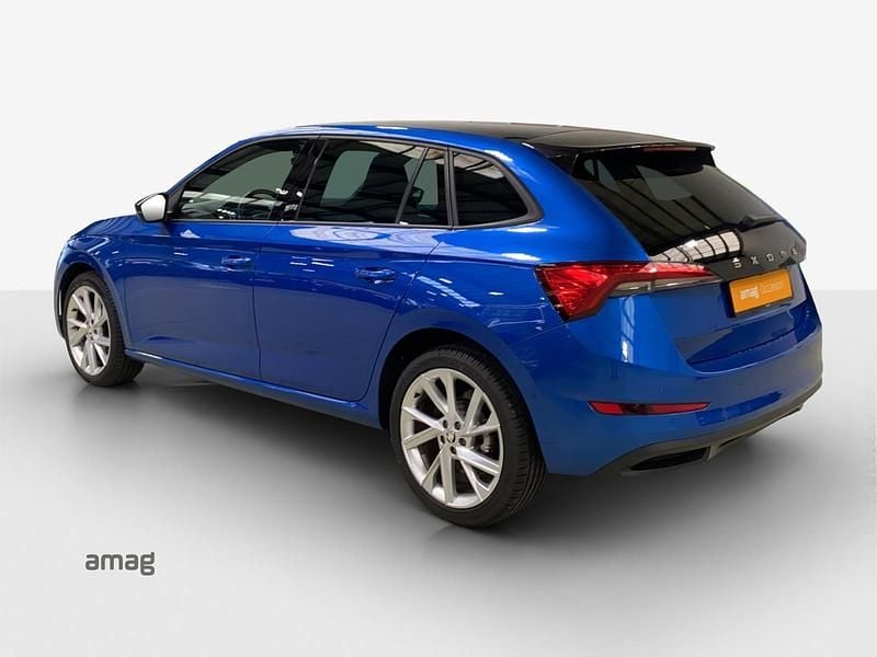 Gebraucht Skoda Scala Style 150 PS (110 kW) 2019 Race blau metallic Kleinwagen