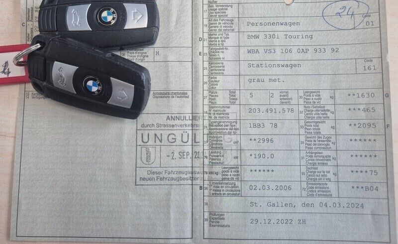 Gebraucht BMW 330 258 PS (189 kW) 2006 Kombi