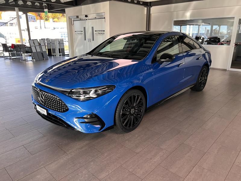 Neu Mercedes 350 AMG line 259 kW (353 PS) 2026 Blau Limousine