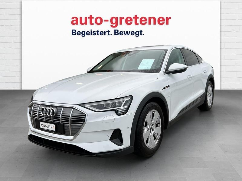 Weiss Gebraucht 2020 Audi e-tron Design SUV | CHF 28’900 (Fairer Preis) - Bild 1/4
