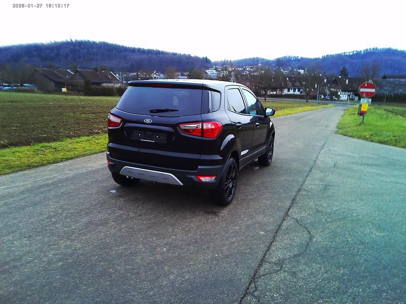 Gebraucht Ford Ecosport Titanium 125 PS (91 kW) 2017 Schwarz SUV